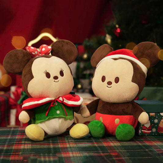 Mickey és barátai kollekció - Karácsonyi retro plüssök