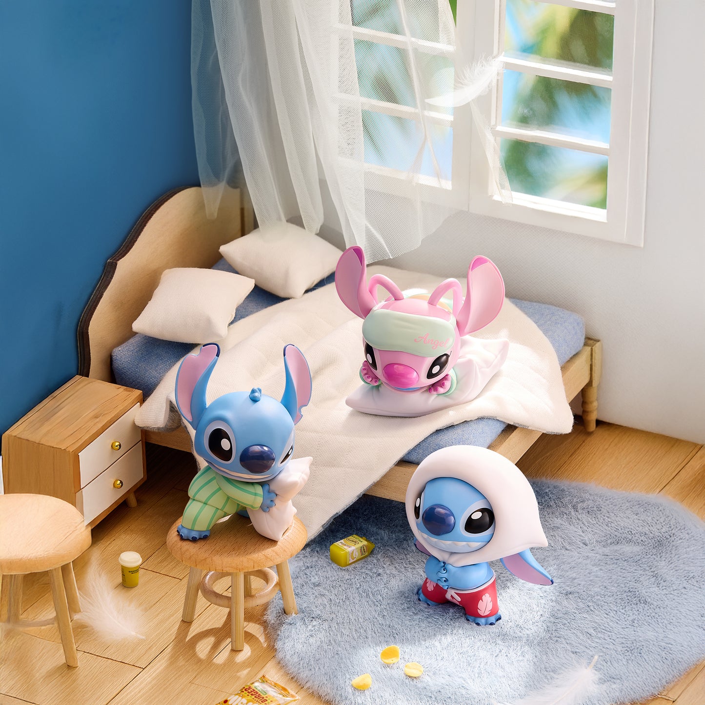 Disney Kollekció - Stitch Párnacsata zsákbamacska - Miniso Hungary