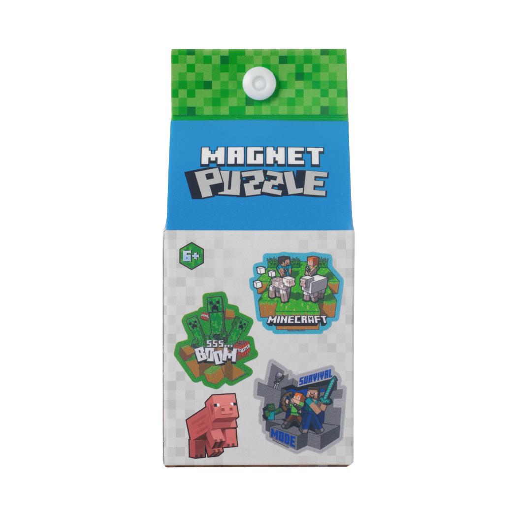 Minecraft Kollekció - Hűtőmágnes Puzzle Zsákbamacska
