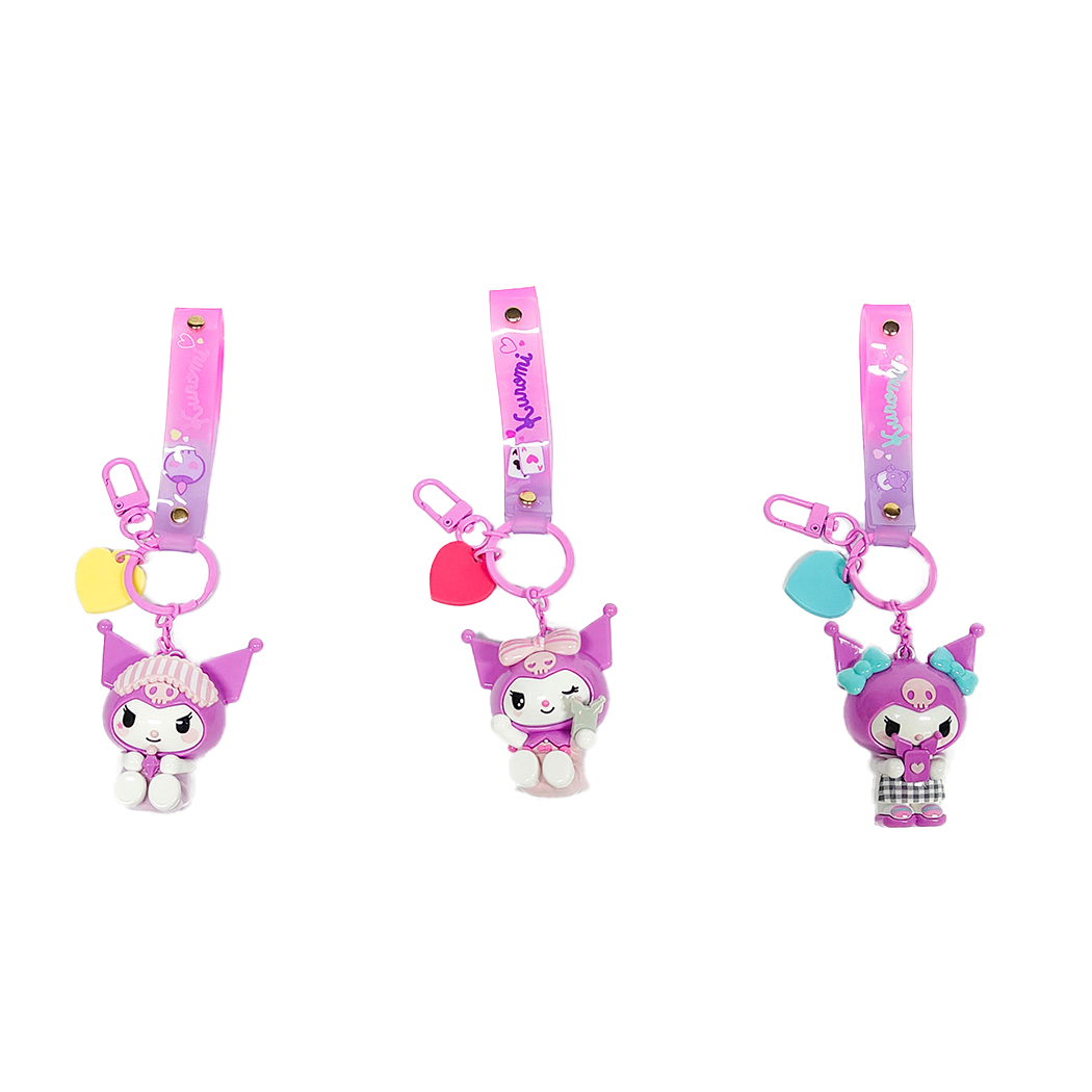 Sanrio Kollekció -Kuromi kulcstartó