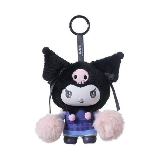 Sanrio Kollekció - Kuromi vinyl plüss táskadísz