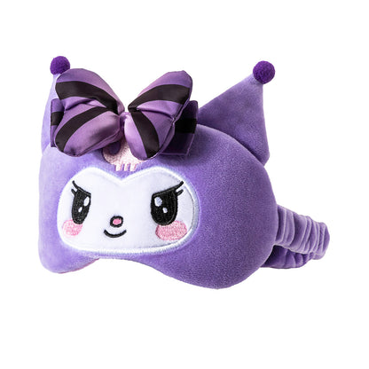 Sanrio Kollekció - Kuromi plüss alvómaszk