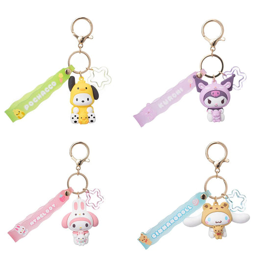 Sanrio Kollekció - Jelmezes Kulcstartók