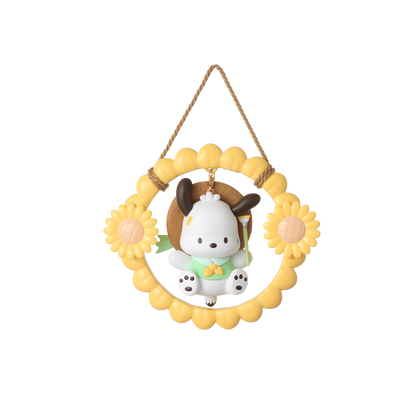 Sanrio Kollekció - Pochacco Virágos sorozat Zsákbamacska