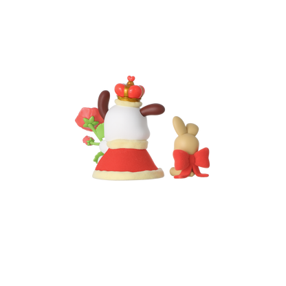 Sanrio Kollekció - Pochacco Virágos sorozat Zsákbamacska