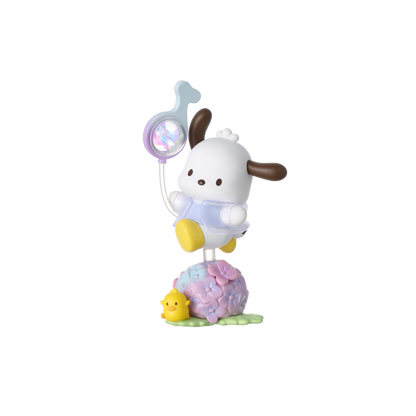 Sanrio Kollekció - Pochacco Virágos sorozat Zsákbamacska