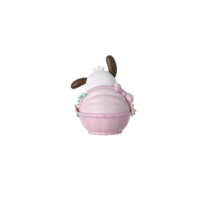 Sanrio Kollekció - Pochacco Virágos sorozat Zsákbamacska