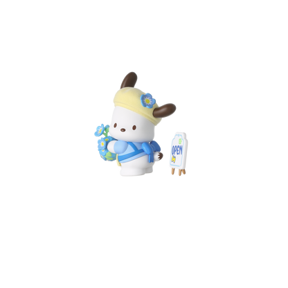 Sanrio Kollekció - Pochacco Virágos sorozat Zsákbamacska