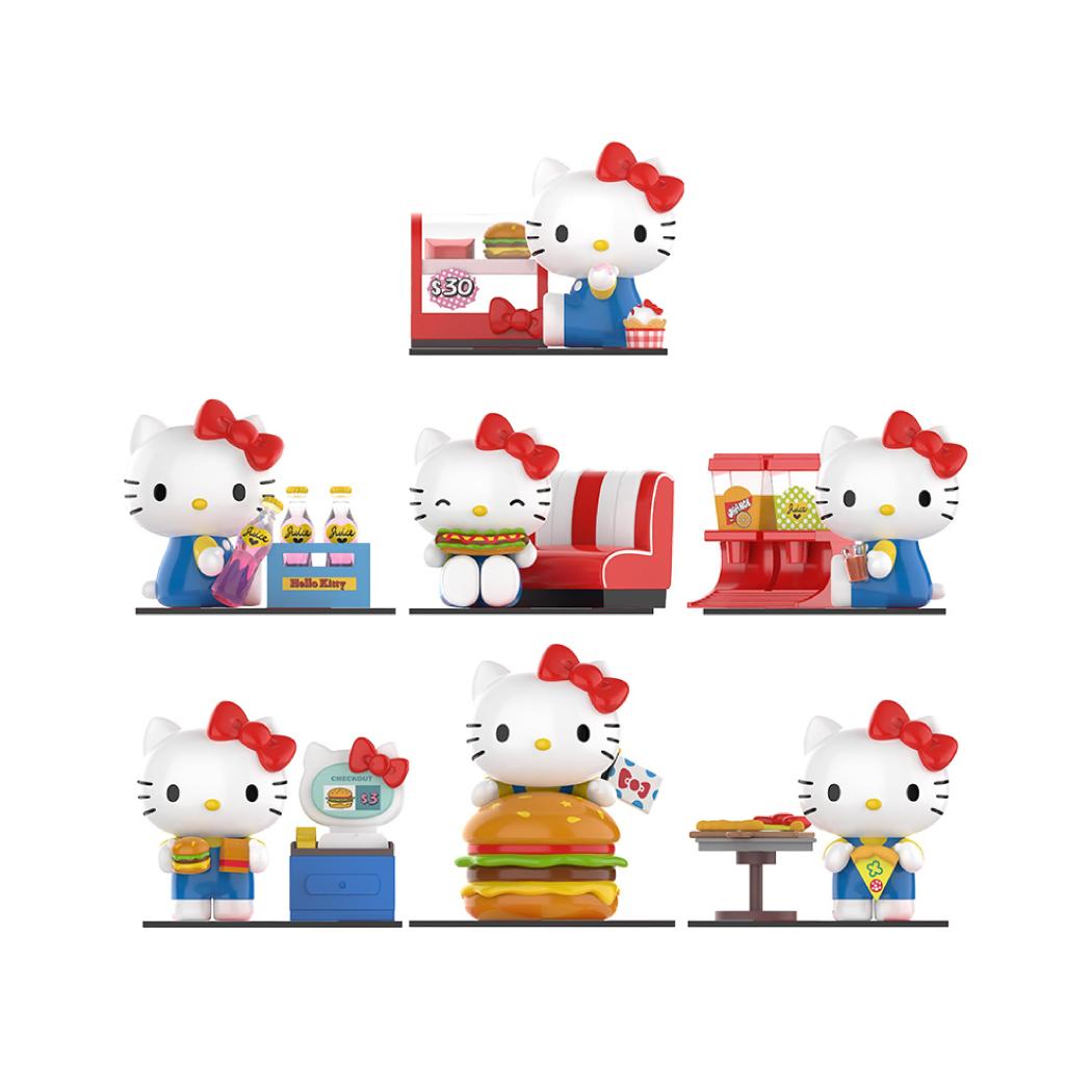 Sanrio Kollekció - Hello Kitty Retro Diner Zsákbamacska