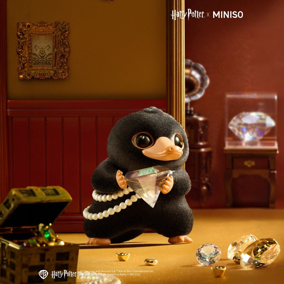 Harry Potter Kollekció - Fantastic Beasts Niffler Mini Jewelry Museum Zsákbamacska