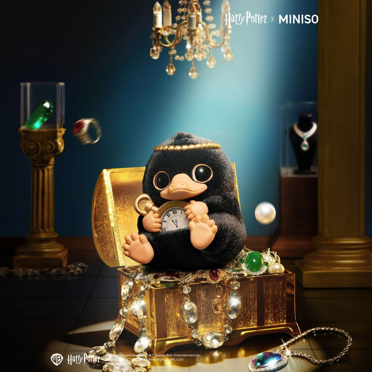 Harry Potter Kollekció - Fantastic Beasts Niffler Mini Jewelry Museum Zsákbamacska