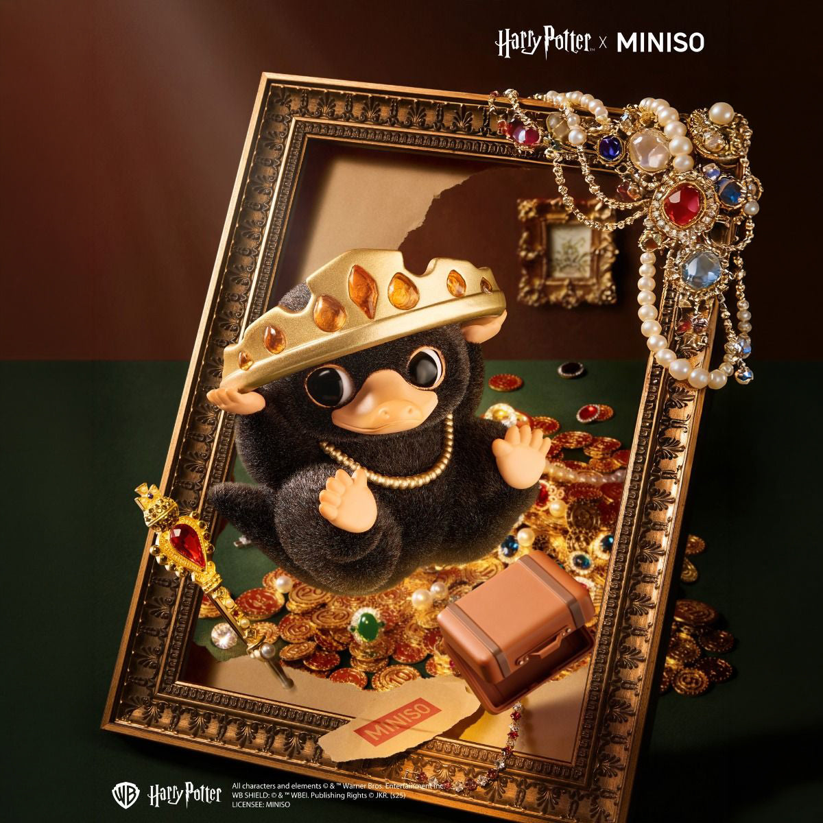 Harry Potter Kollekció - Fantastic Beasts Niffler Mini Jewelry Museum Zsákbamacska