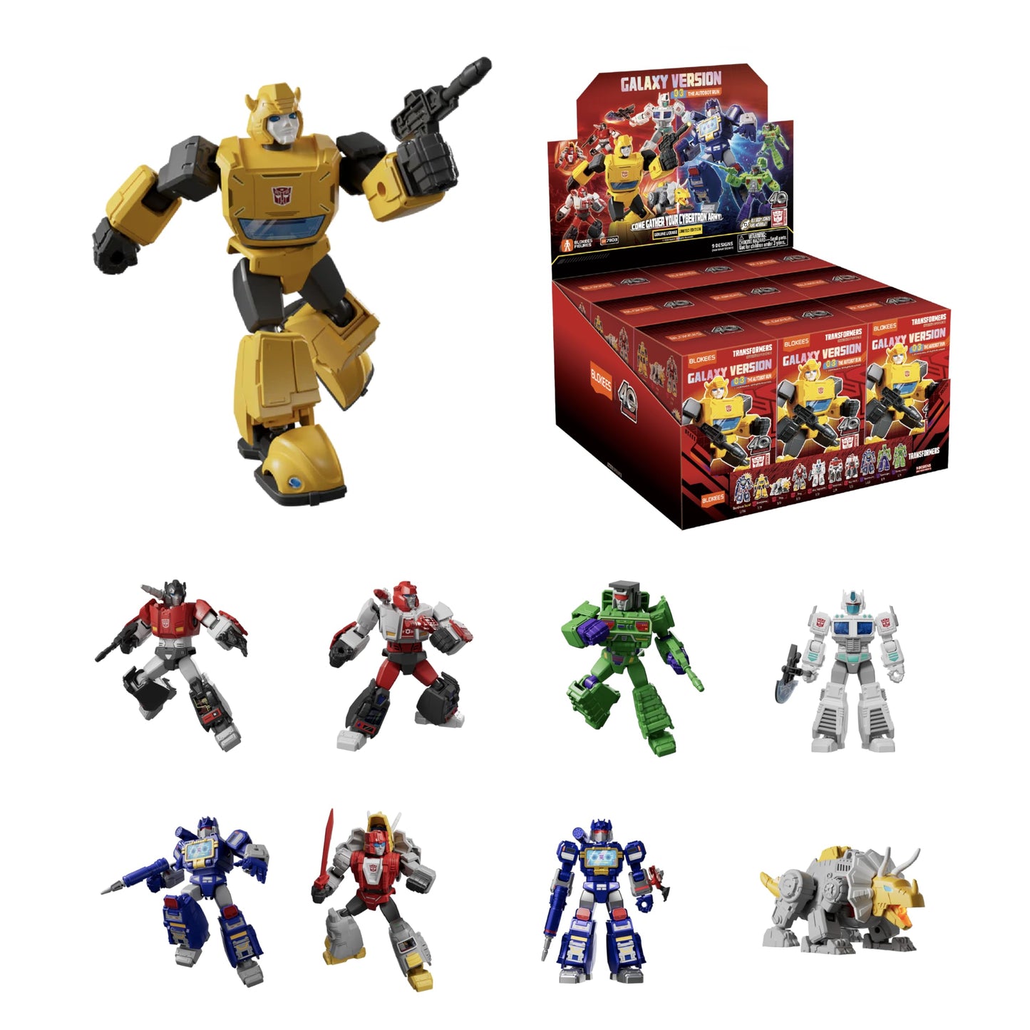 Transformers Kollekció - Galaxy Version 3 Zsákbamacska