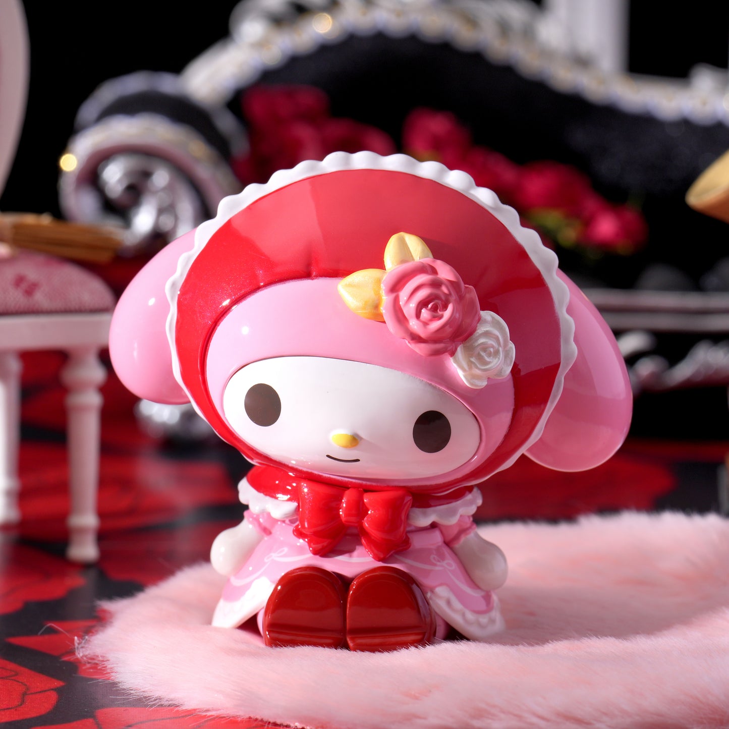 Sanrio Kollekció - My Melody & Kuromi Rose and Earl zsákbamacska