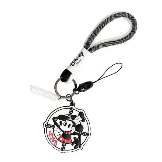 Mickey és barátai - Retro kerek kulcstartó