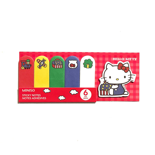 Sanrio kollekció -  Hello Kitty Sticky Notes jegyzettömb készlet