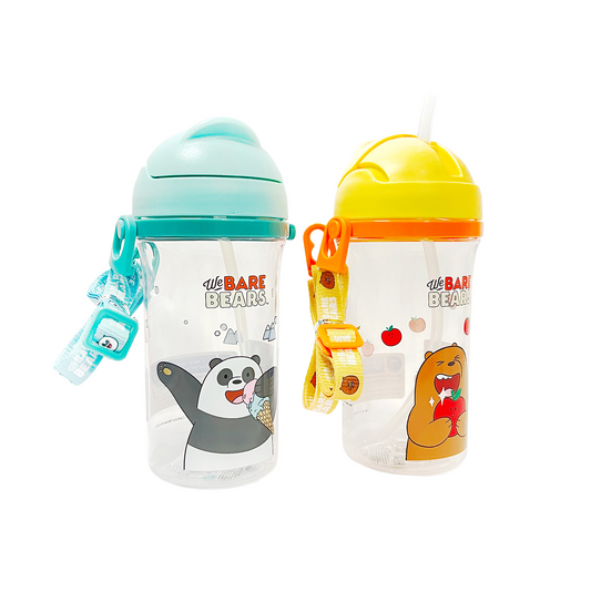 Medvetesók kollekció - Szívószálas kulacs 400ml