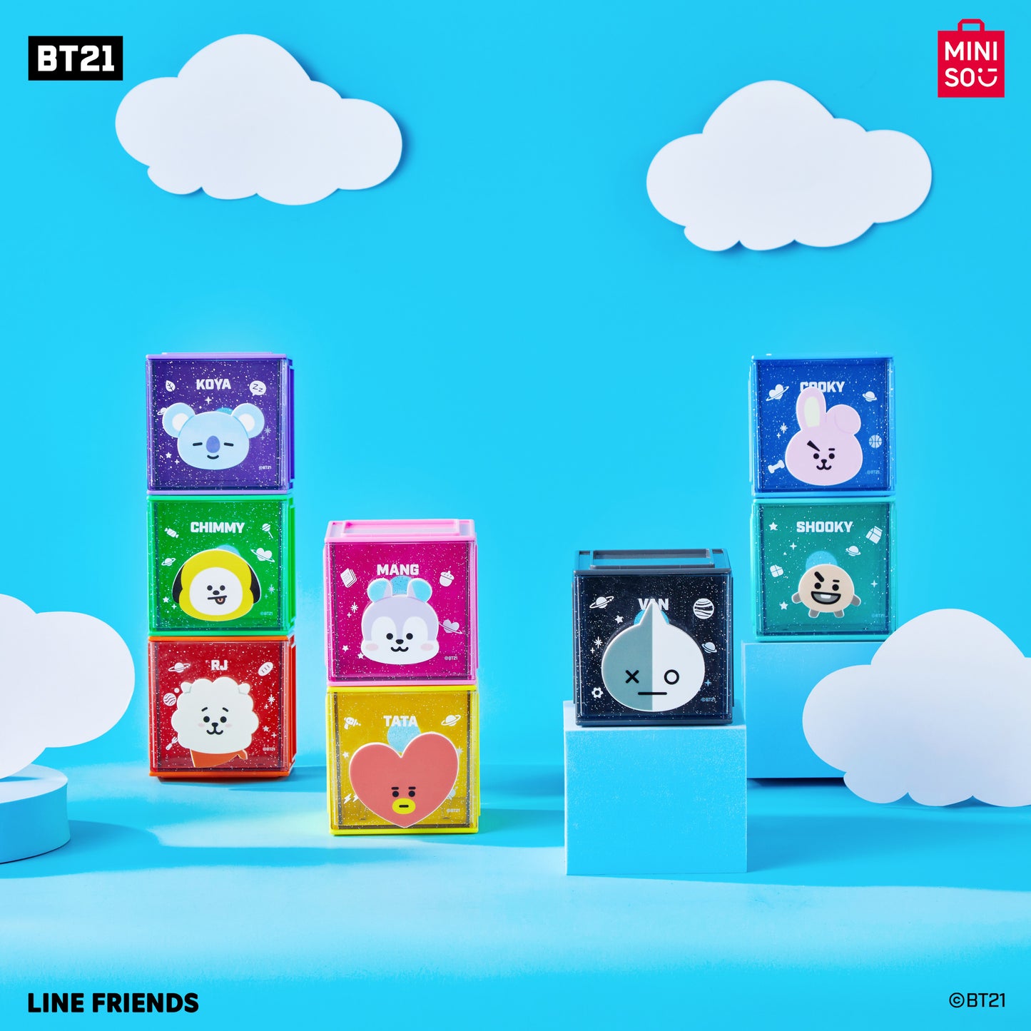 BT21 - Tárolókocka