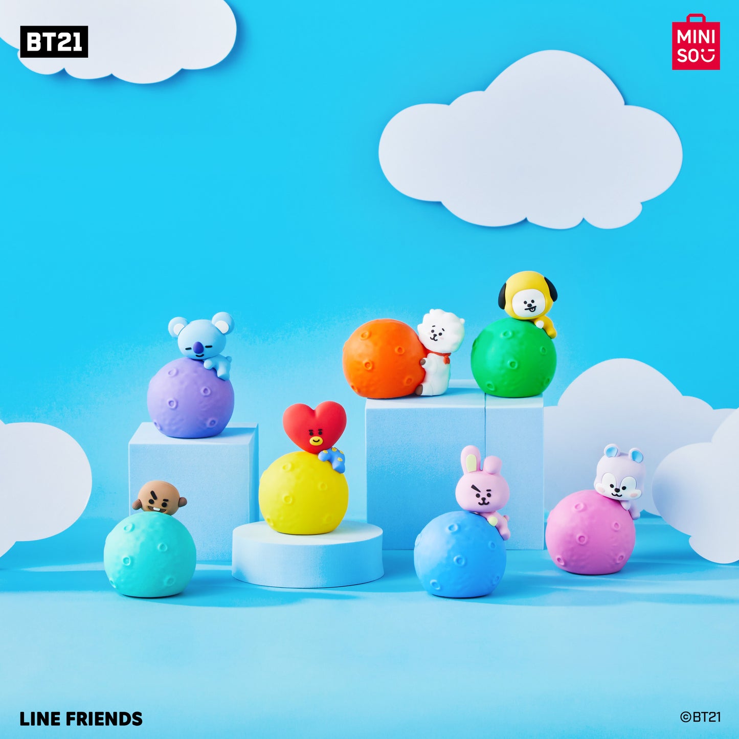 BT21 - Kulcstartók