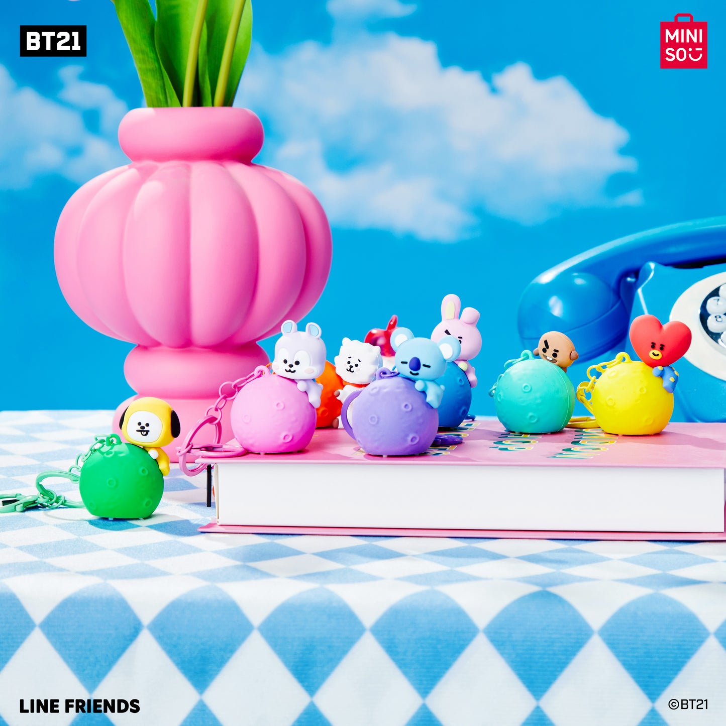 BT21 - Kulcstartók