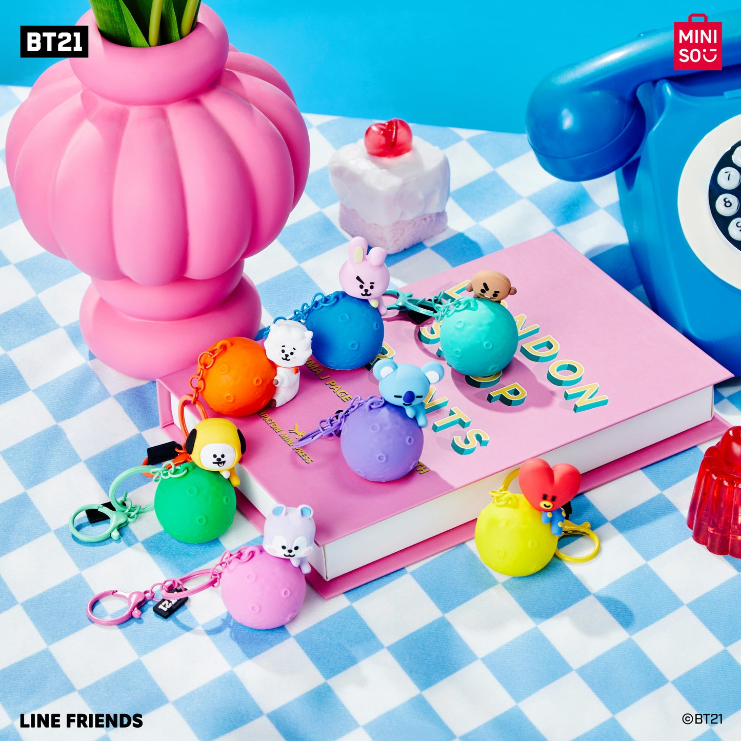 BT21 - Kulcstartók