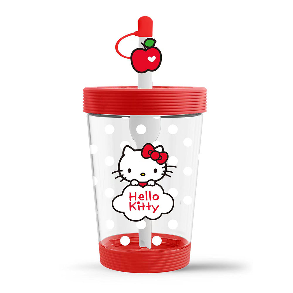 Sanrio Kollekció - Hello Kitty szívószálas kulacs